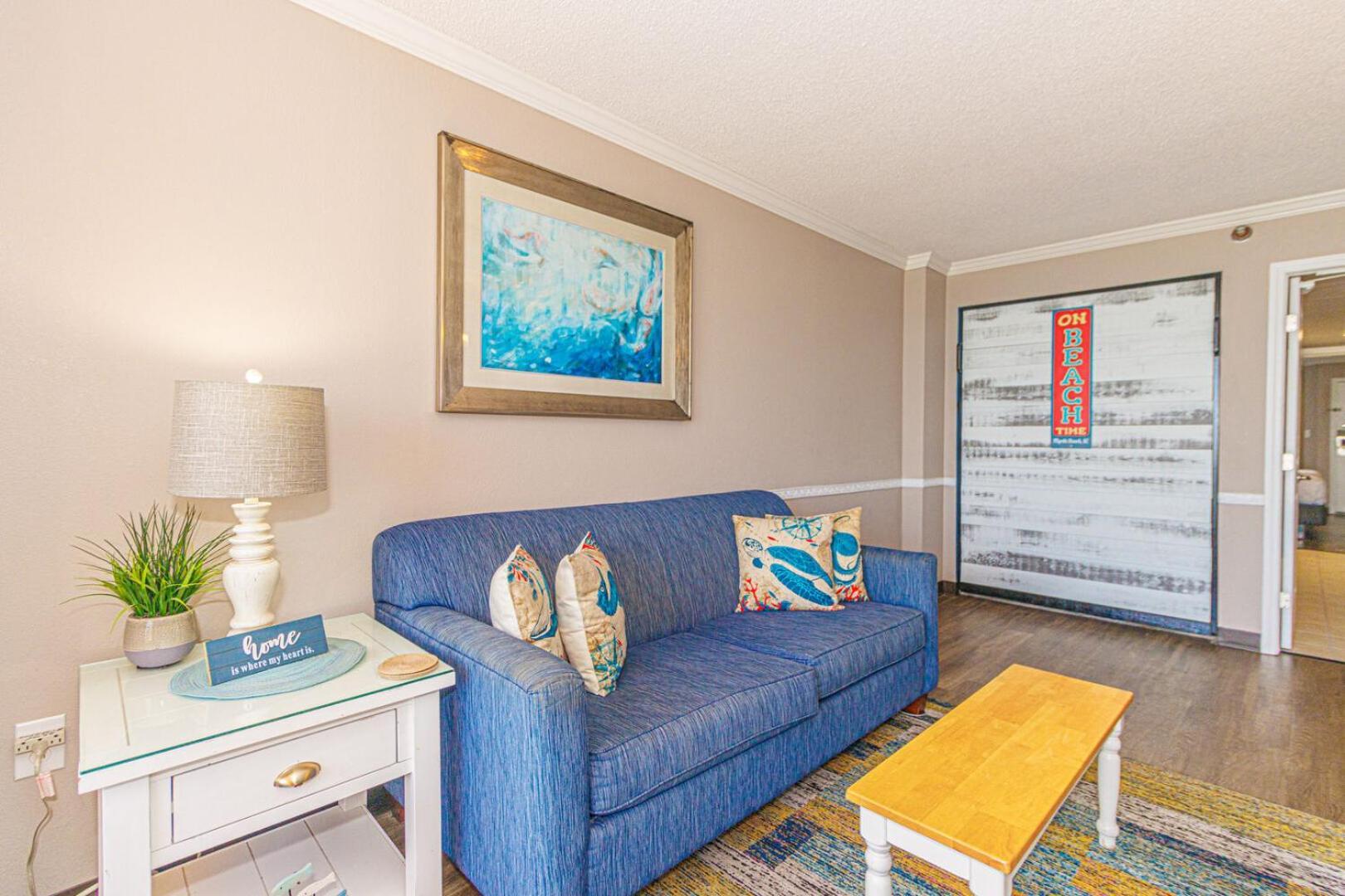 Oceanfront 1 Bedroom Suite With Beautiful Decor And Accents Caravelle Resort 1039 Sleeps 6 Guests Myrtle Beach Exterior photo